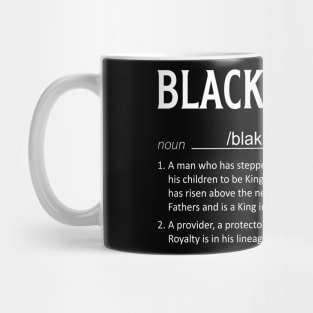 Black Father definition, Black Dad, Black Father Mug